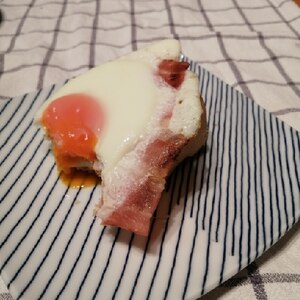 朝食に☆ベーコンエッグトースト